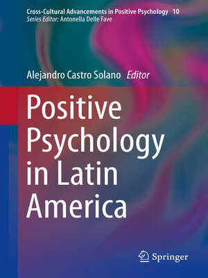 cover image of Positive Psychology in Latin America